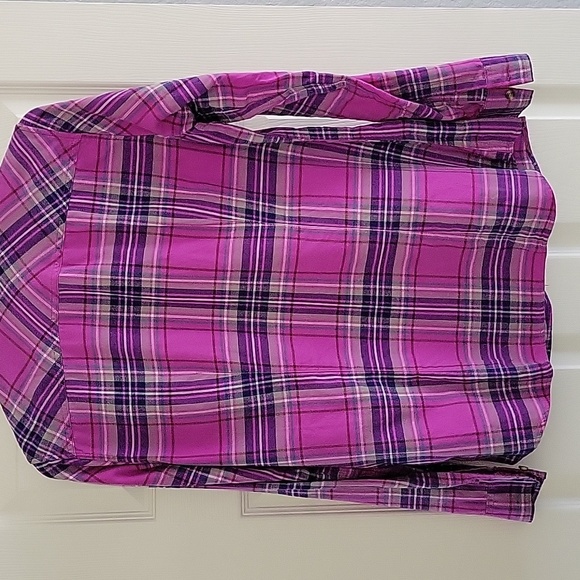 COPY - Eddie Bauer Cowgirl Barbie Flannel - Picture 9 of 11